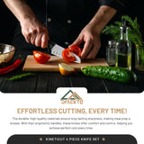 DFACKTO 2-Piece Santoku Knife Set, view 6