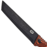 DFACKTO 5.5" Tanto Knife // Orange Handle, view 4