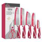 DFACKTO 6-Piece Kitchen Knife Set with Scissors, view 4