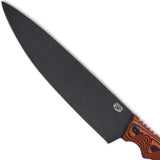 DFACKTO 8" Chef Knife // Orange Handle, view 4