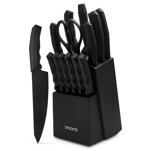 DFACKTO Boulder Series 15 Piece Cutlery Set // Black