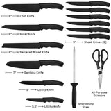 DFACKTO Boulder Series 15 Piece Cutlery Set // Black, view 5