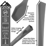 DFACKTO 6 Piece Heavy Duty Kitchen Utensil Set // Gray, view 4