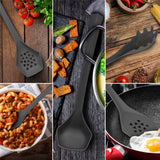 DFACKTO 6 Piece Heavy Duty Kitchen Utensil Set // Gray, view 5