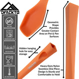 DFACKTO 6 Piece Heavy Duty Kitchen Utensil Set // Orange, view 4