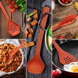 DFACKTO 6 Piece Heavy Duty Kitchen Utensil Set // Orange, view 5