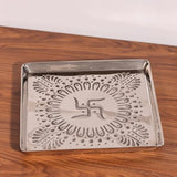 Dista ALCU Pooja Thali for Diwali & Navratri (Silver), view 4