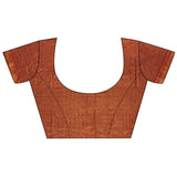 Dista Elora Red Soft Silk Ikkat Leheriya Weaving Saree, view 5