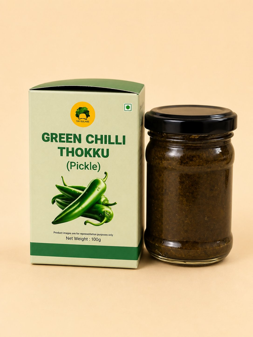 Dista Gulabs Green Chilli Thokku Pickle