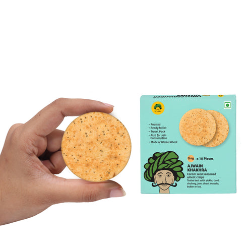 Dista Gulabs Tiny Ajwain Khakhra