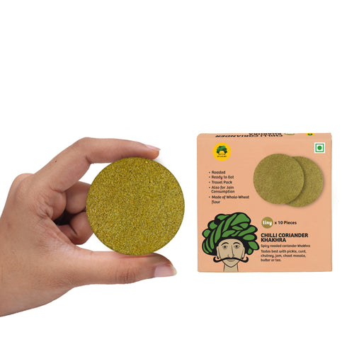 Dista Gulabs Tiny Chilli Coriander Khakhra
