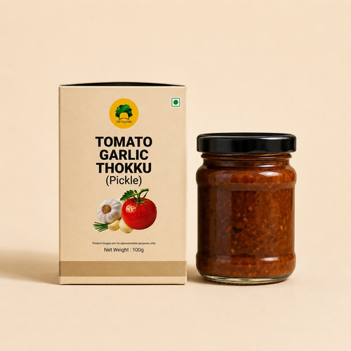 Dista Gulabs Tomato Garlic Thokku Pickle