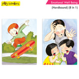 Dista Jolly Scholars Emotional Well Being Hardbound 8 in 1 Stories Book For Kids Ages 3-6 Years| Learn Beauty, Anger, Sadness, Love Family & Friends etc., view 3