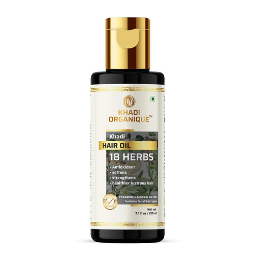 Dista Khadi Organique 18 Herbals Natural Hair Oil