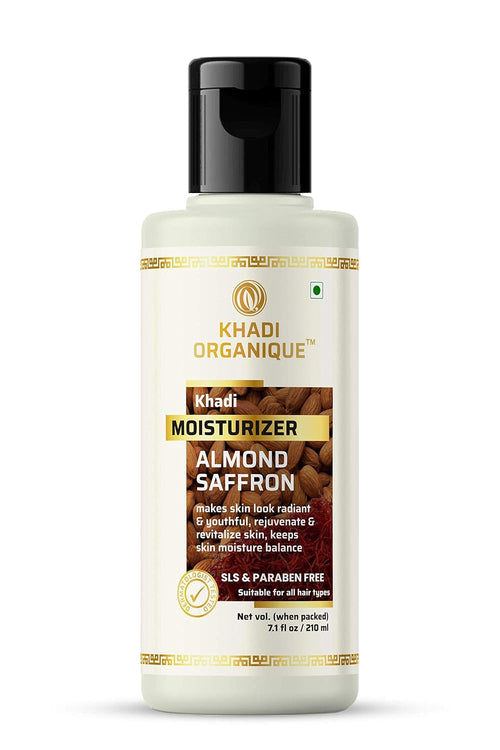 Dista Khadi Organique Almond Saffron Moisturizer