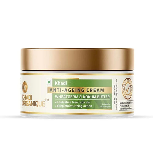 Dista Khadi Organique Anti-Ageing Cream with Wheat Germ & Kokum Butter