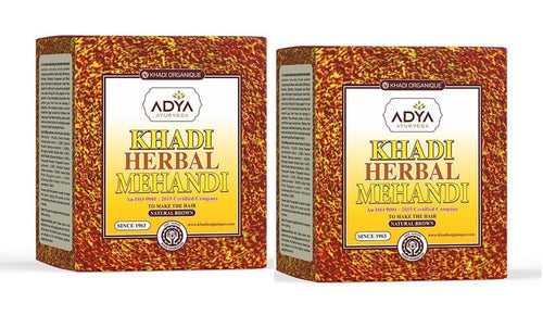 Dista Khadi Organique Ayurvedic Herbal Brown Mehandi