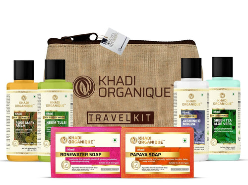 Dista Khadi Organique Grooming Travel Kit Men & Women