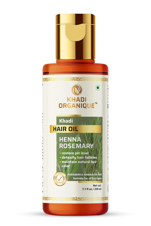 Dista Khadi Organique Henna Rosemary Hair Oil