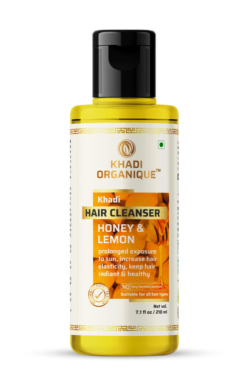 Dista Khadi Organique Honey & Lemon Juice Hair Cleanser