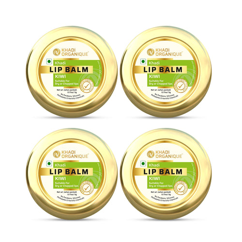 Dista Khadi Organique Kiwi Fruit Lip Balm with Natural Essential Oils