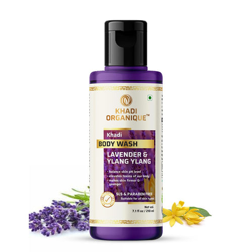 Dista Khadi Organique Lavender & Ylang Ylang Body Wash
