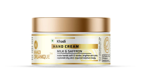 Dista Khadi Organique Milk & Saffron Hand Cream
