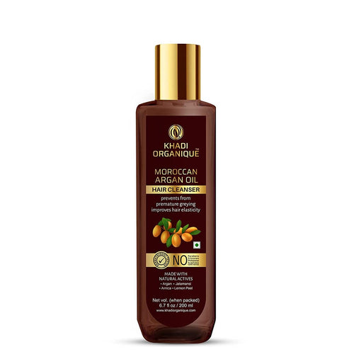 Dista Khadi Organique Moroccan Argan Oil Shampoo with Vitamin E