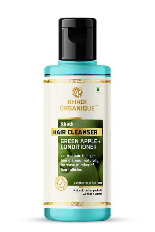 Dista Khadi Organique Natural Green Apple Hair Cleanser & Conditioner