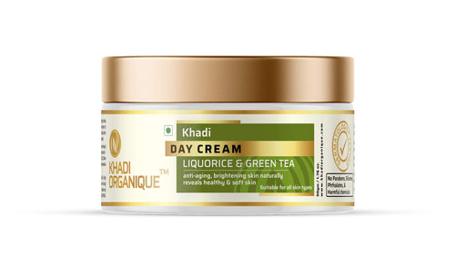 Dista Khadi Organique Natural Herbal Day Cream with Liquorice & Green Tea