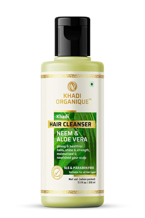 Dista Khadi Organique Neem Aloe Vera Hair Cleanser