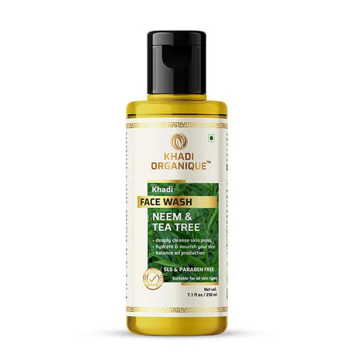 Dista Khadi Organique Neem & Tea Tree Natural Face Wash