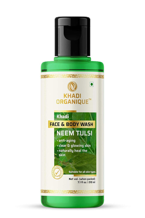 Dista Khadi Organique Neem Tulsi Face & Body Wash