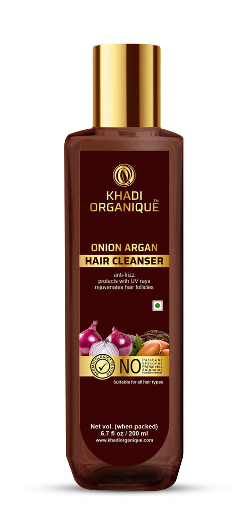 Dista Khadi Organique Onion & Argan Hair Cleanser
