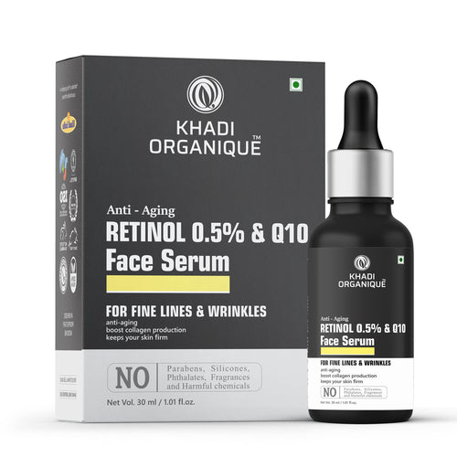 Dista Khadi Organique Retinol 0.5% + Q10 Face Serum