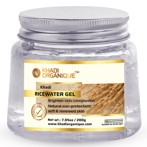Dista Khadi Organique Ricewater Gel with Manjistha & Aloe Vera