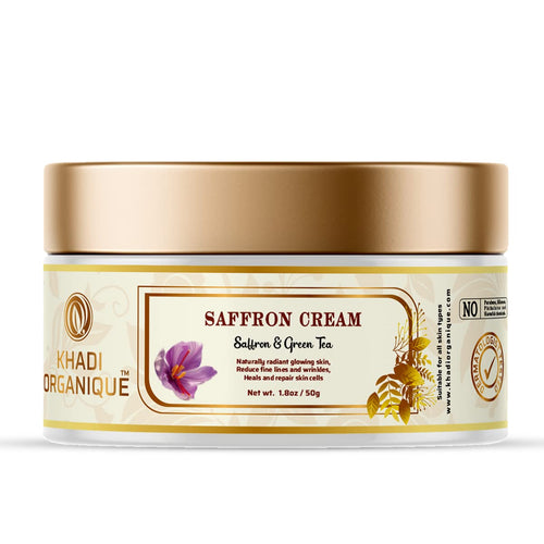 Dista Khadi Organique Saffron Cream for Radiant Glow & Dark Spots