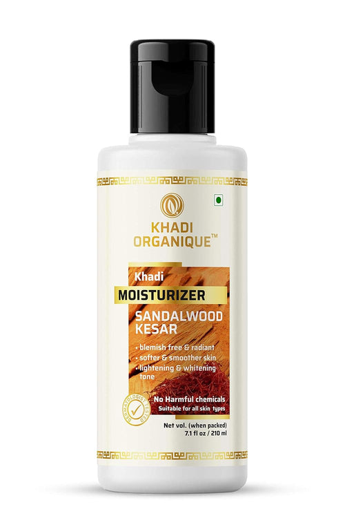 Dista Khadi Organique Sandalwood Kesar Liquid Moisturizer