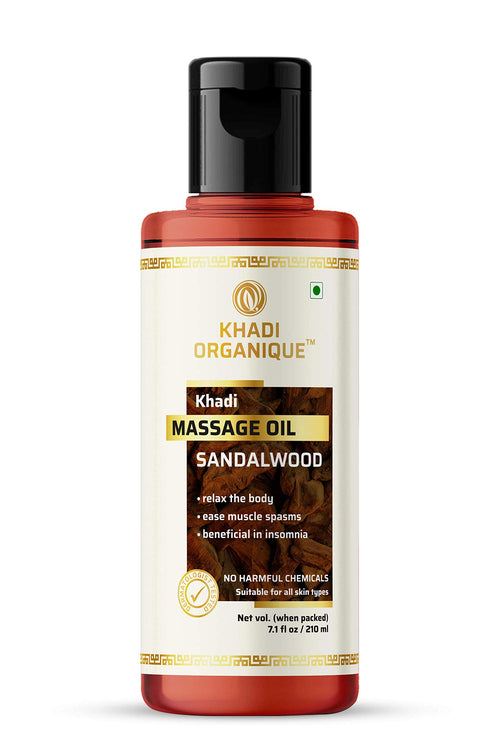 Dista Khadi Organique Sandalwood Massage Oil
