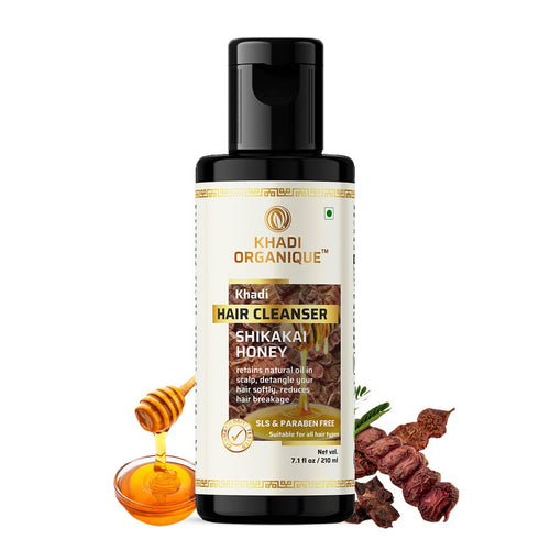 Dista Khadi Organique Shikakai Honey Hair Cleanser