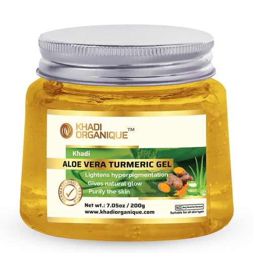 Dista Khadi Organique Turmeric Gel with Aloe Vera & Vitamin E