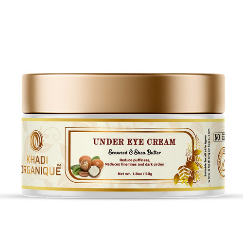 Dista Khadi Organique Under Eye Cream for Dark Circles, Puffiness & Fine Lines