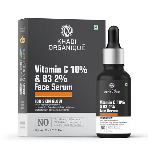 Dista Khadi Organique Vitamin C 10% & B3 2% Face Serum