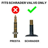 Domain Cycling 40pcs Schrader Tire Valve Caps, Knurled Style, view 5