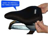 Domain Cycling Gel Bike Seat Cushion 10.5"x7" | Adult Bicycles, Peloton, & Indoor Cycling Class Bikes, view 2