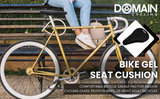 Domain Cycling Gel Bike Seat Cushion 10.5"x7" | Adult Bicycles, Peloton, & Indoor Cycling Class Bikes, view 6