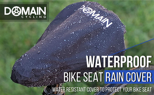 Domain Cycling Waterproof Bike Seat Rain Cover v2