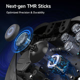 EasySMX® D10 Multiplatform Gaming Controller - Black Version: TMR Sticks, Trigger Lock and Charging Dock, view 3