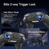 EasySMX® D10 Multiplatform Gaming Controller - Black Version: TMR Sticks, Trigger Lock and Charging Dock, view 4