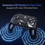 EasySMX® S10 Gaming Controller for Switch 2: Wake up, TMR Sticks, HD Rumble, view 5